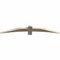 Ekena Millwork Bellingham Rough Sawn Timber Gable Bracket, Douglas Fir, 60"W x 10"H x 2"D x 4"F, 4/12 Pitch GBW060X10X0204BEL00RDF - alternate 4
